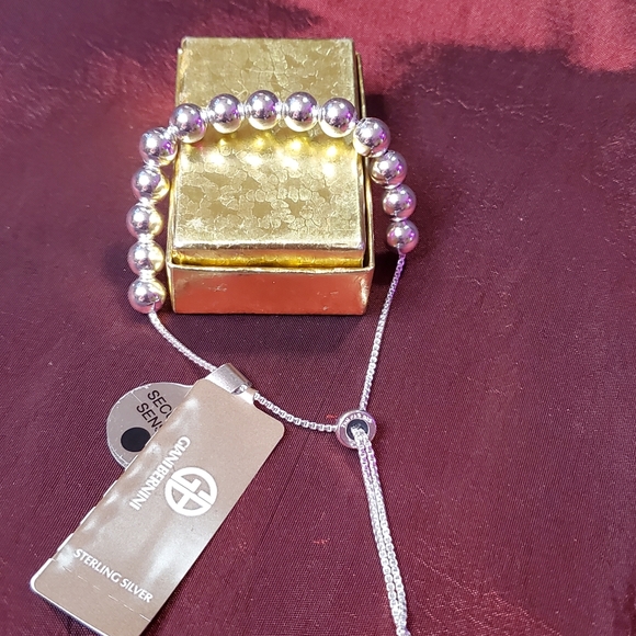 NWT Sterling Silver Giani Bernini Bead Bracelet - Picture 3 of 8